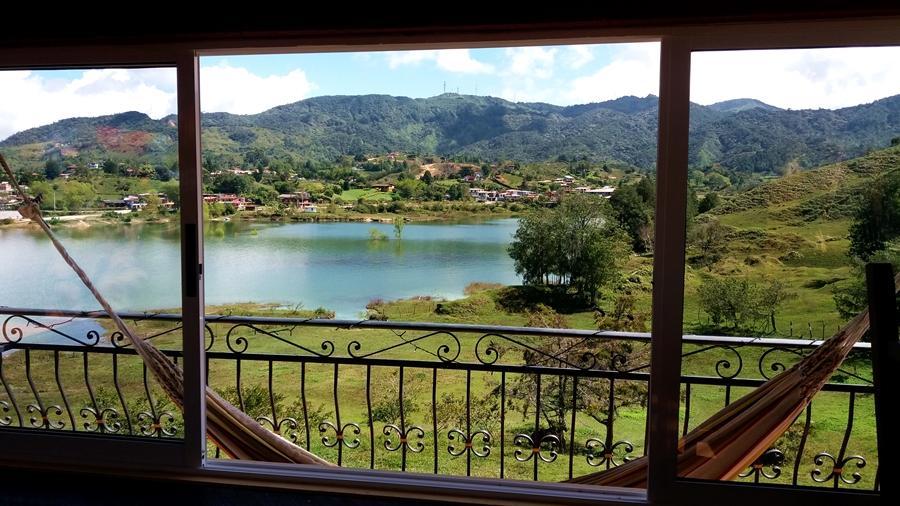Lake View Hostel Guatapé Zewnętrze zdjęcie